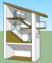 Una casa da reinventare in un contesto unico