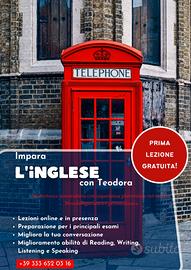 Insegnante di lingua inglese