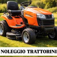 NOLEGGIO attrezzature da giardino