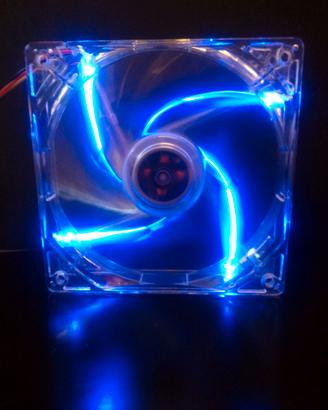 Ventola PC  120 mm Led Blu EZ Cool 3 Pin 12V