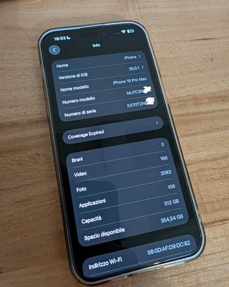 iPhone 15 Pro Max 512GB