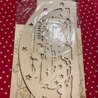 Presepe natalizio in legno