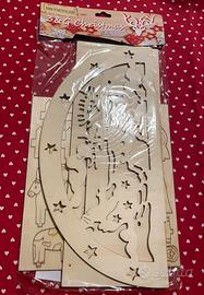 Presepe natalizio in legno