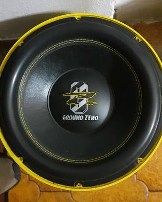 2 subwoofer ground zero 