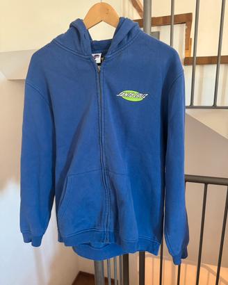 Felpa Santa Cruz cappuccio zip