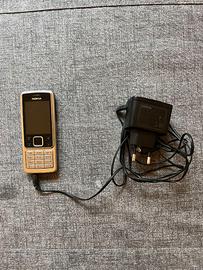 Nokia 6300 con caricabatteria originale vintage