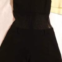 Tutina con tuille colore nero