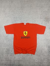 T-shirt Ferrari Vintage Rossa Gildan 
