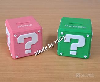 Salvadanaio Super Mario personalizzabile 