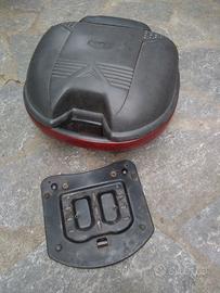 Bauletto piastra moto scooter