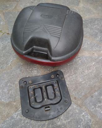 Bauletto piastra moto scooter