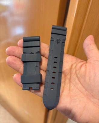 Panerai cinturino silicone 24-22 + ardiglione 22mm