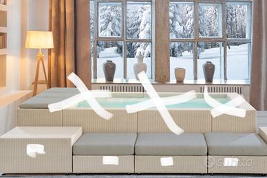 Elementi living piscina laghetto