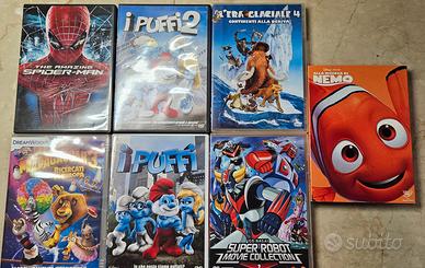 7 dvd cartoni animati famosi