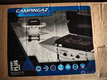 barbecue campigaz con bombola e attacco