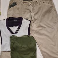 Maglia uomo Fila + pantaloni sportivi + fruit verd