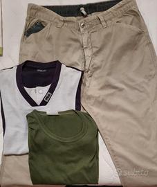 Maglia uomo Fila + pantaloni sportivi + fruit verd