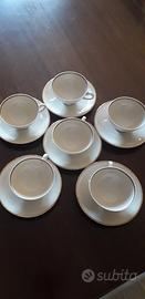 Servizio da tè vintage Zeh Scherzer Bavaria German