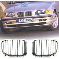 GRIGLIA BMW E46 BERLINA 98-01 COMPACT 00-05 CROMO