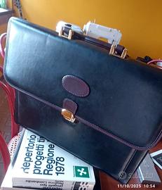 borsa portadocumenti classica colore testa di moro