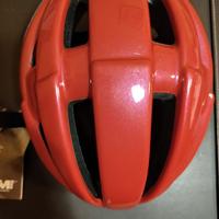 Casco per bicicletta unisex rosso Rem Line,
