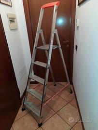 SCALA ALLUMINIO 5 GRADINI ALT.112