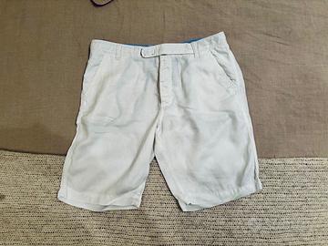pantaloni short lino bianco MC2 Saint Barth tg.52