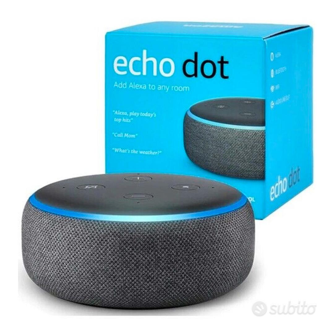 Amazon Echo Dot 3ª Generazione – Nero Antracite, Smart Speaker Con Alexa, Ricondizionato - Foto 3