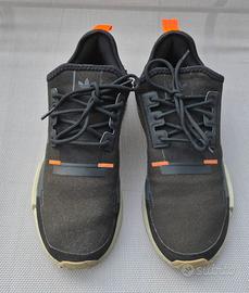 Adidas NMD R1 Black Solar Red size 43 1/3