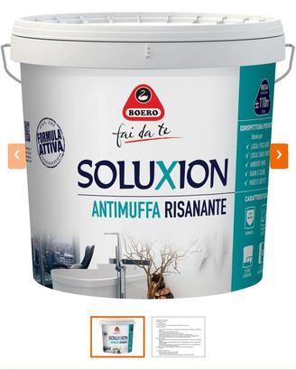 Idropittura boero antimuffa risanante bianco