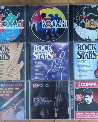 Lotto 9 CD Compilation Rock – Grandi Classici e Ra
