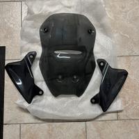 Parabrezza fume’-basso con deflettori