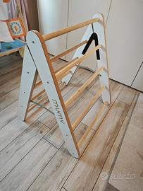triangolo di pikler più scivolo