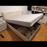 letto matrimoniale contenitore 