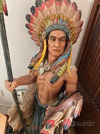 Statua indiano d’america