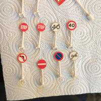 Lotto segnali stradali LEGO vintage anni ’80-’90