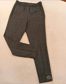 Pantaloni Marella a Micro-Fantasia – Taglia 40 