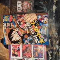 One piece Saikyo Jump 2023 mini card manga shanks
