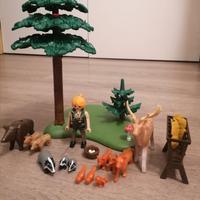 Playmobil Country 6815 guardiaboschi con animali