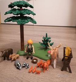 Playmobil Country 6815 guardiaboschi con animali