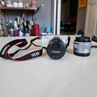 📷 Canon EOS M100 + 2 Obiettivi Originali Canon – 