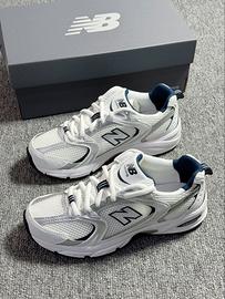 New Balance 530 White Silver Navy Taglia 38