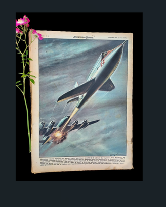 La Domenica del Corriere 7 ottobre 1956 Himalaya