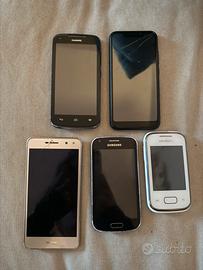 Lotto 5 Smartphone Usati