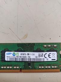 Samsung sodimm 4gb 12800 ddr3