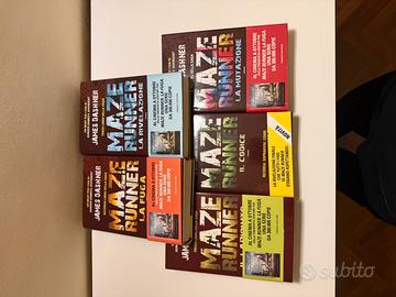Libri maze runner saga completa intera