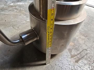 Valvola in acciaio inox da 100mm