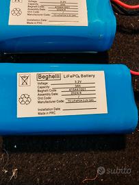Batteria ricambio Beghelli