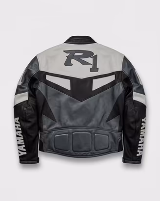 Yamaha R1 MOTORCYCLE  LEATHER JACKET  3XL