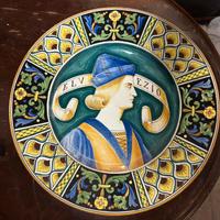 Piatto antico Deruta